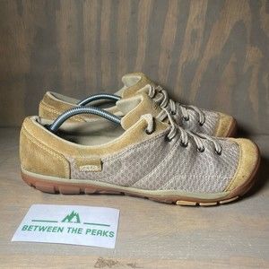 Keen Womens Mercer Lace Ii Cnx Hiking Shoes Beige 1012360 Trail Suede Up 11M